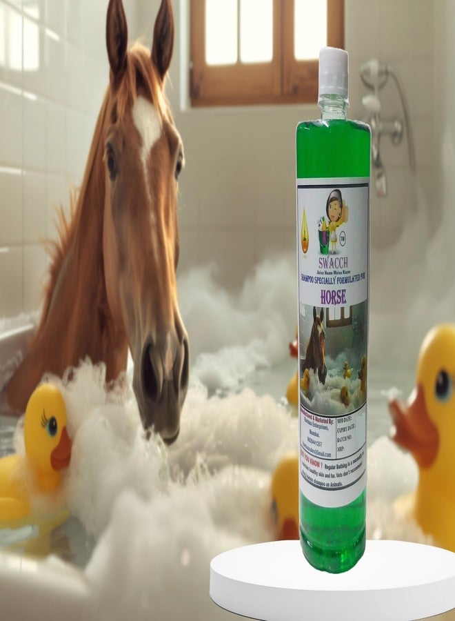 Swacch Shampoo Specially Formulated for Horse (1 Litre) Neem Alovera - Image 2